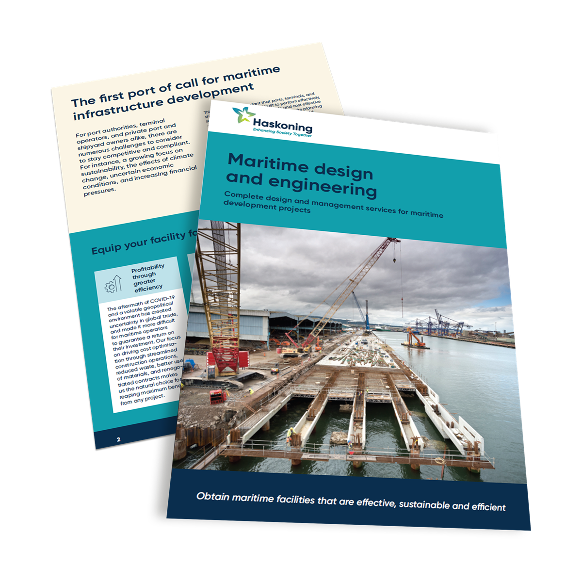 Maritime design and engineering services | Haskoning