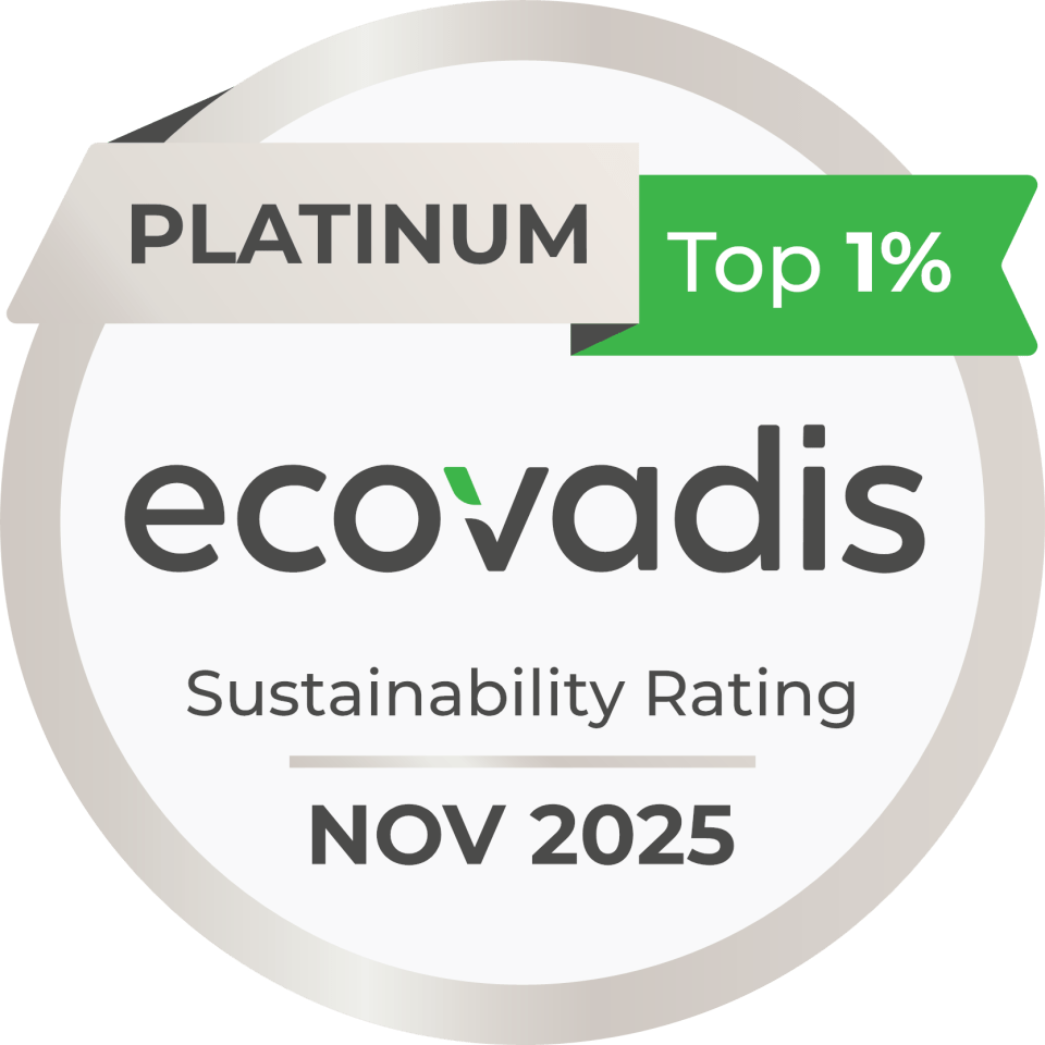 Ecovadis platinum label