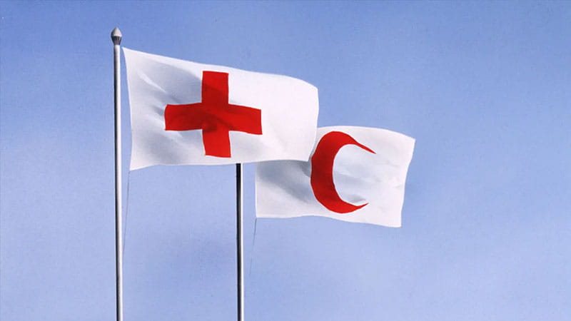 Flag of Red Cross Red Crescent