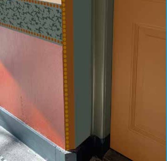 Colours in old Mijnbouw building