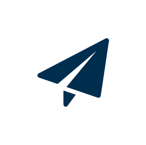 Icon paper plane