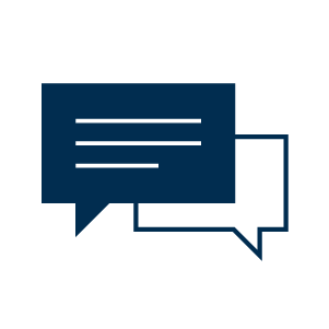 Icon Two speech balloons