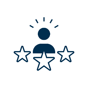Icon representing experience