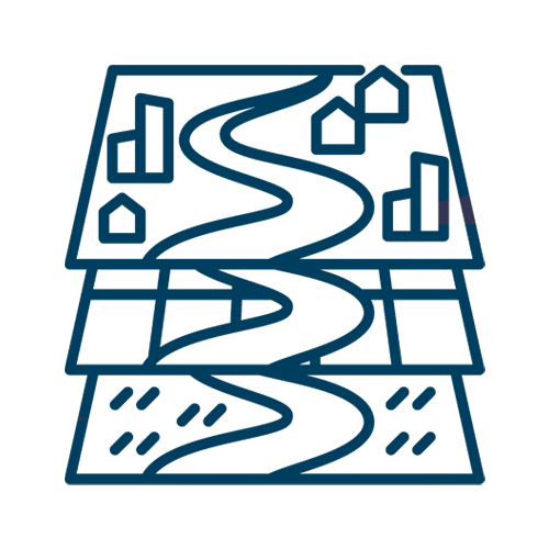 map data layers icon