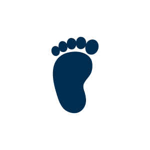 Footprint icon