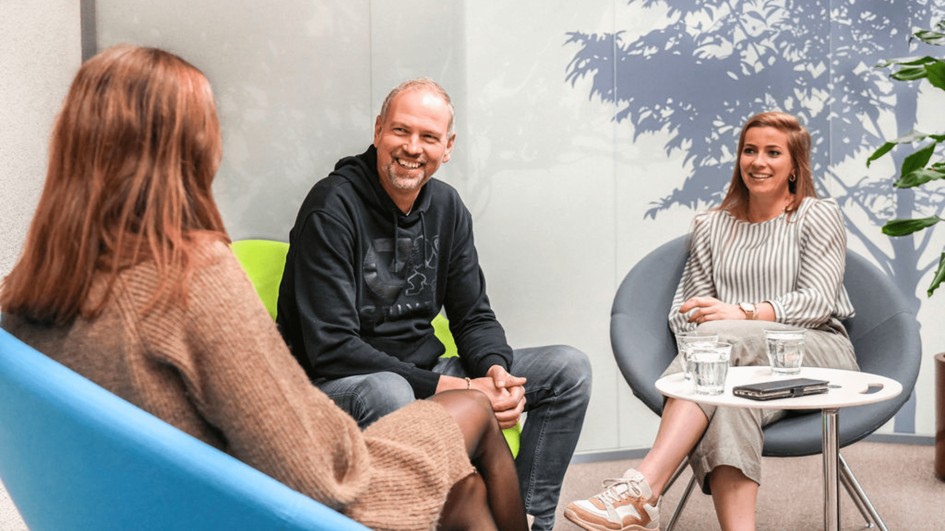 Recruiters from the Haskoning Recruitment Team sitting together