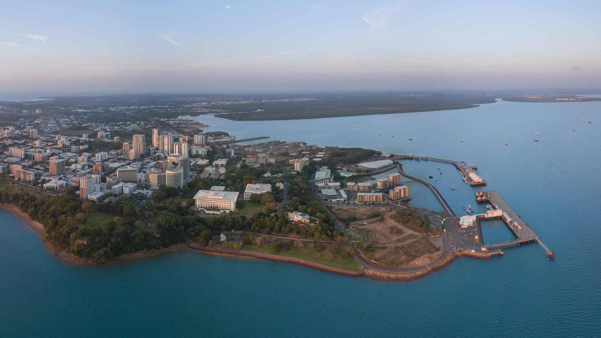 Australia Darwin waterfront
