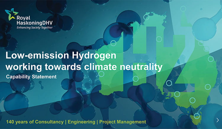 capability statement cover of hydrogen market in Australia