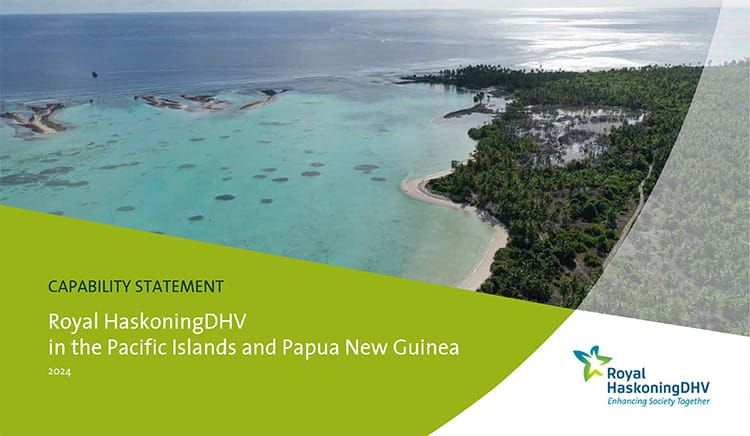 capability statement cover of pacific islands market 