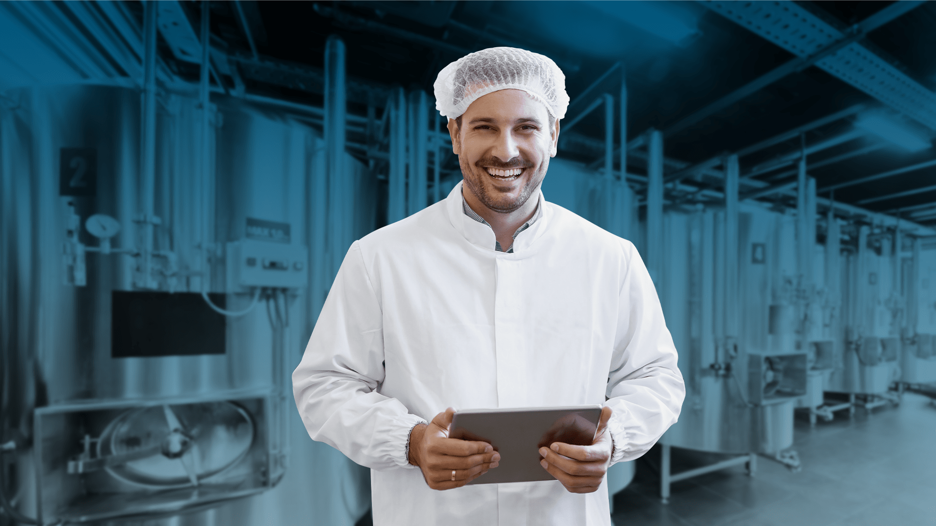 Food and beverage factory worker