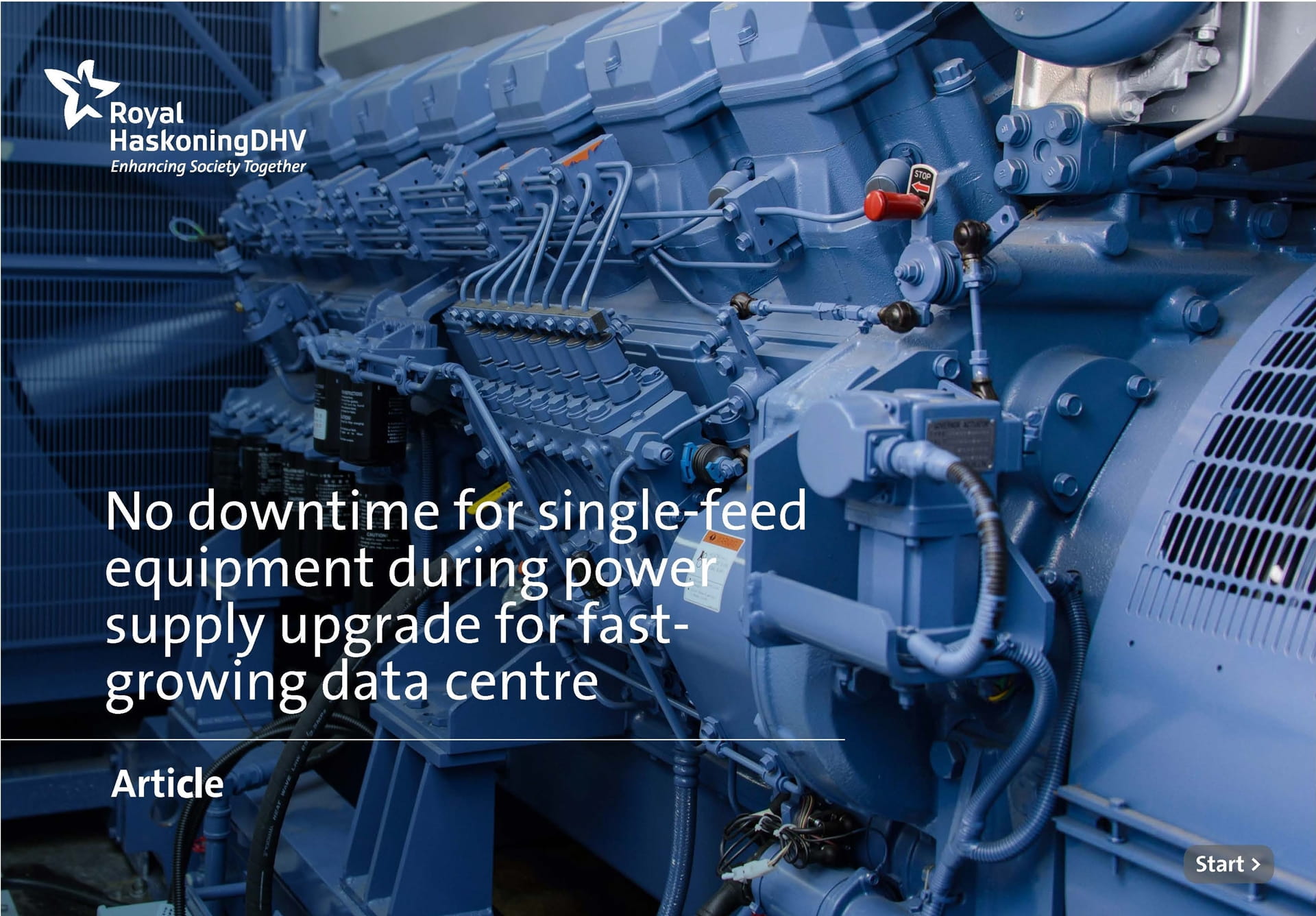 No downtime for single-feed equipment during power supply upgrade for fast-growing data centre