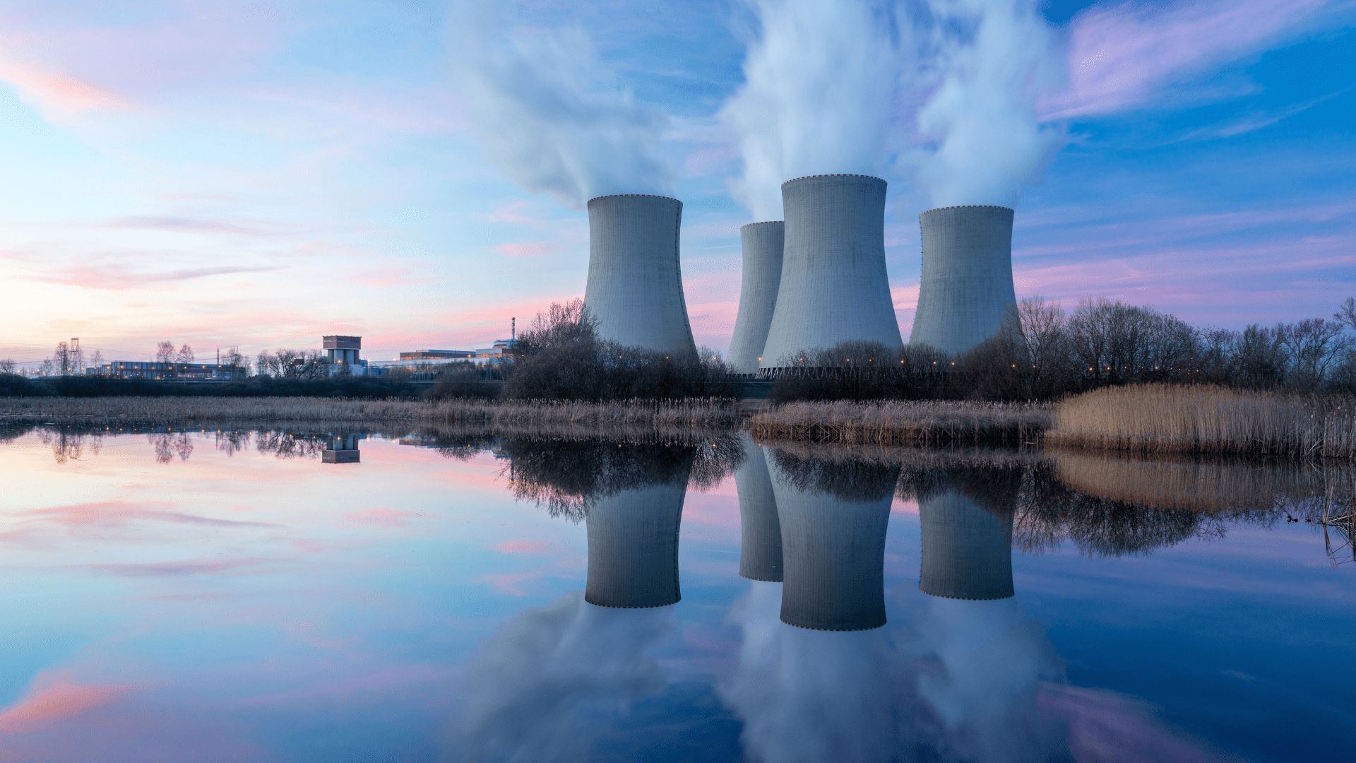 Nuclear facility exterior
