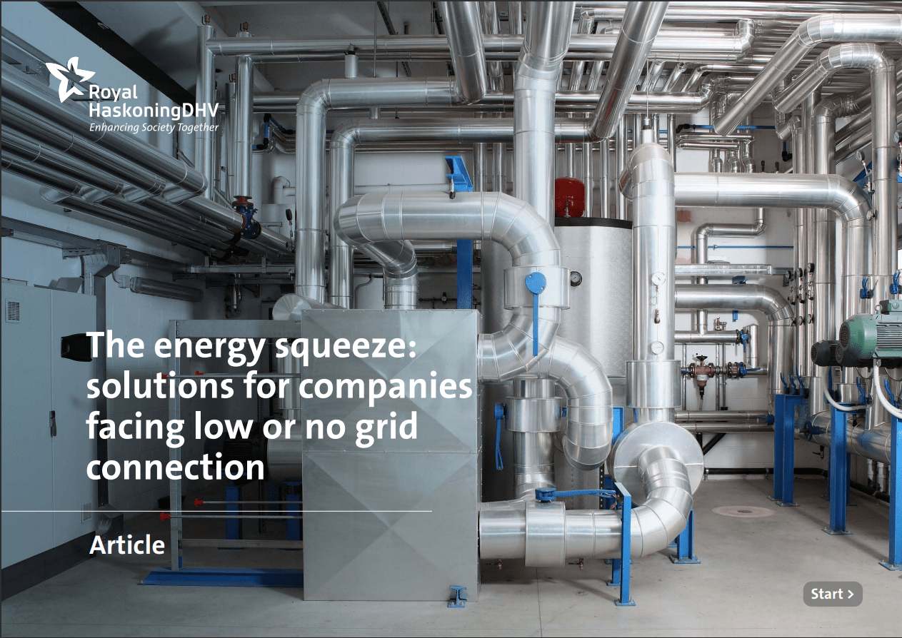 The energy squeeze:  solutions for companies  facing low or no grid  connection