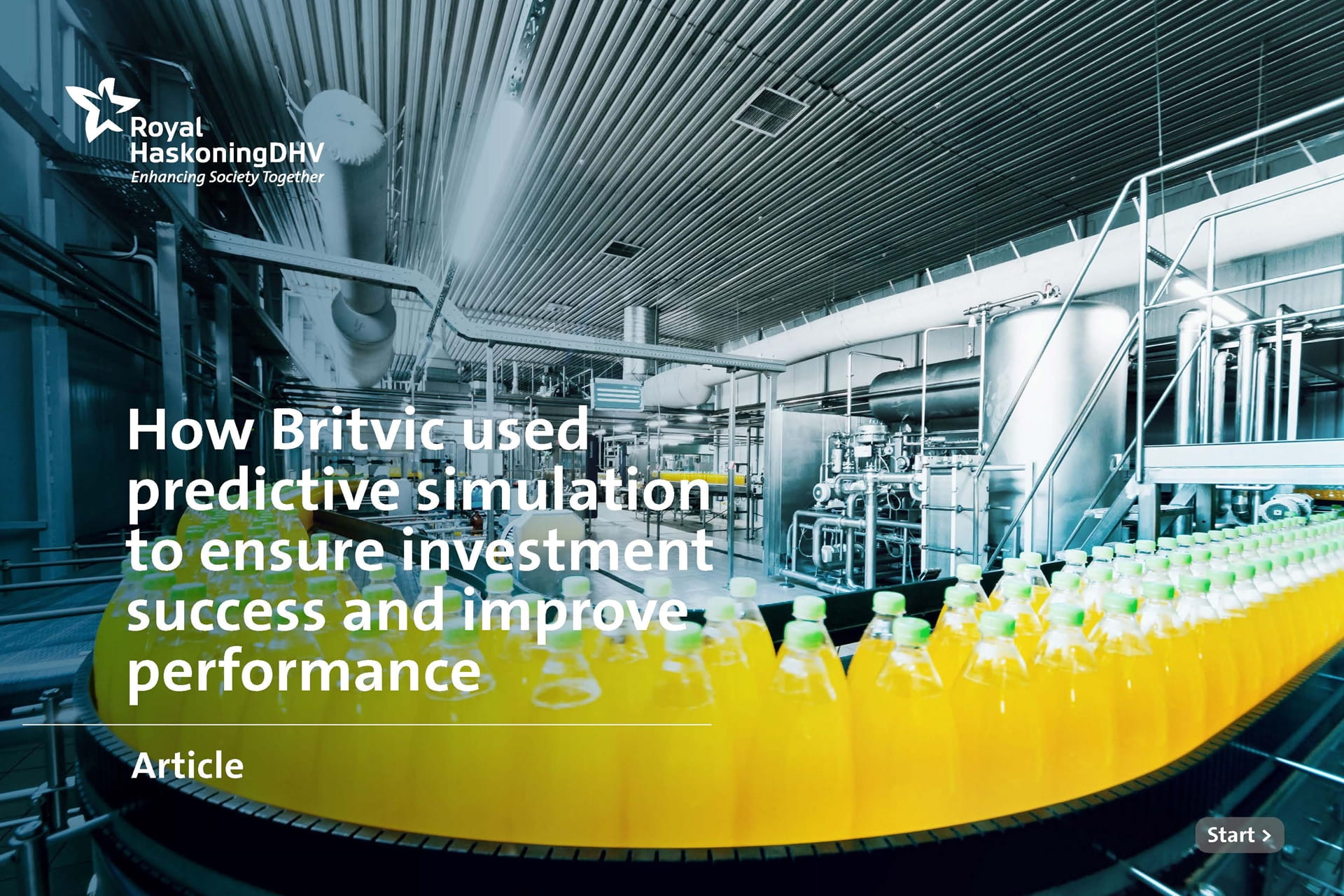 How Britvic used predictive simulation to ensure investment success and improve performance