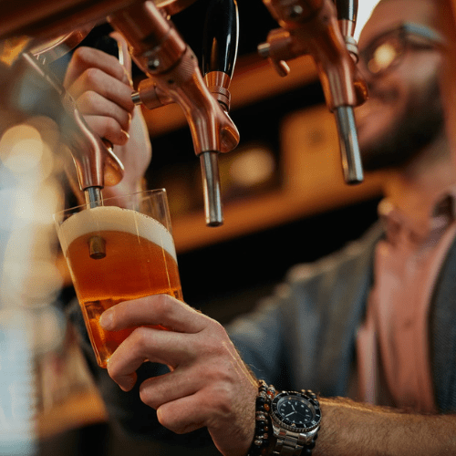 Beer manufacturing from a bar perspective