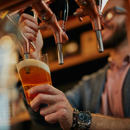 Beer manufacturing from a bar perspective