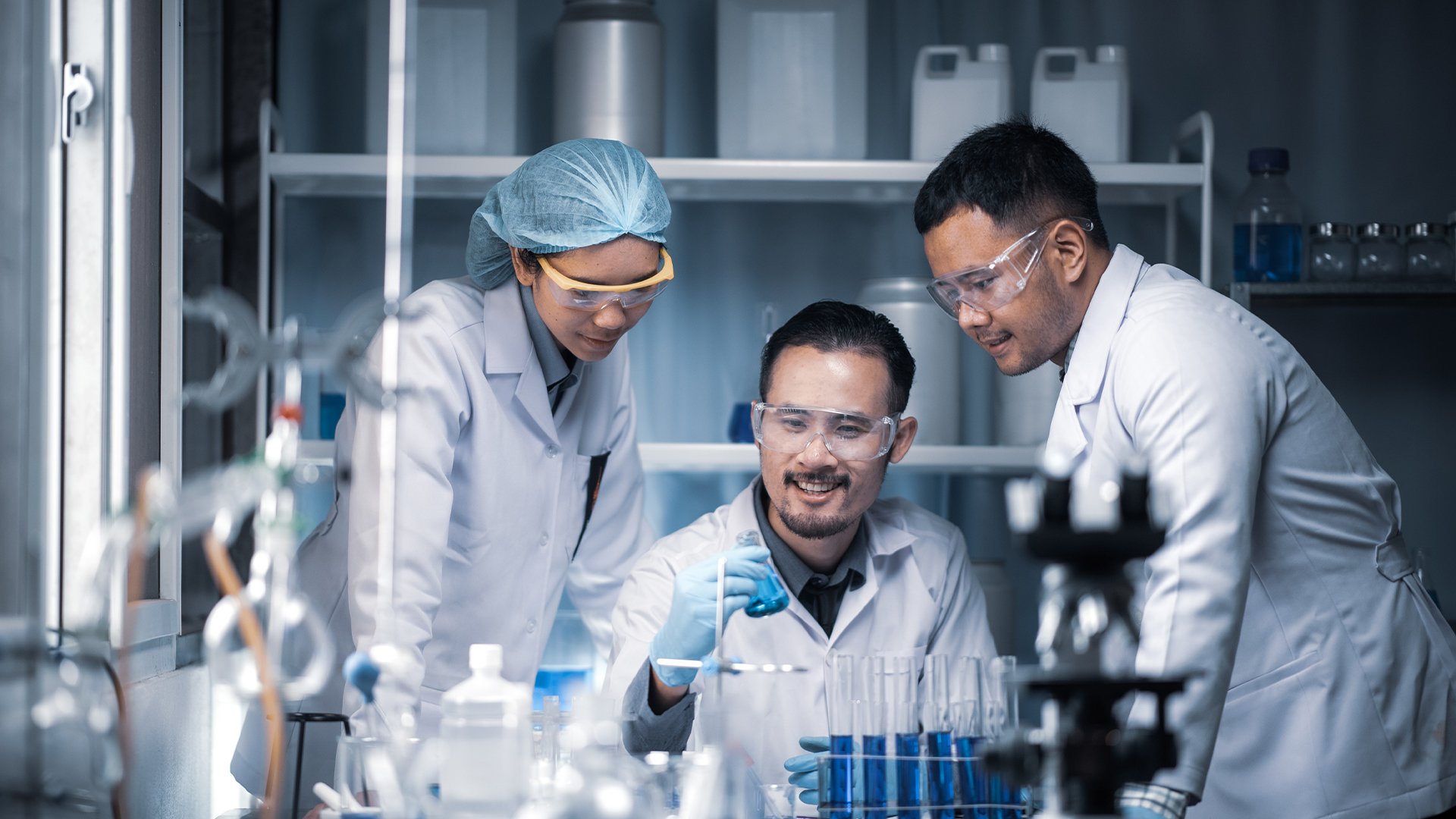 Laboratory design, pharmaceutical supply chain management, lab development