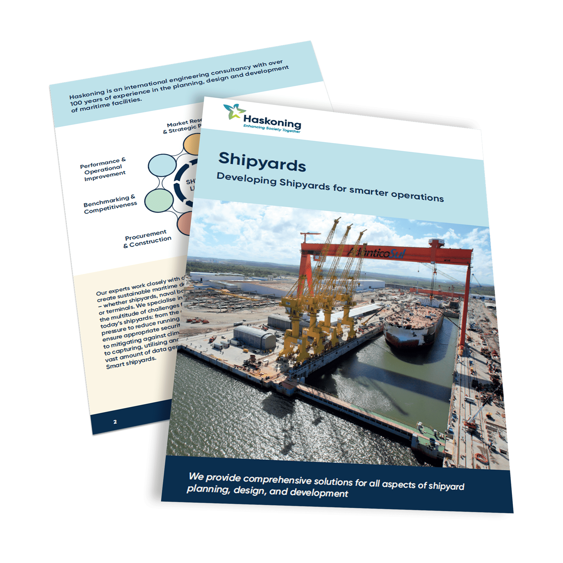 Preview of the Haskoning Shipyards brochure