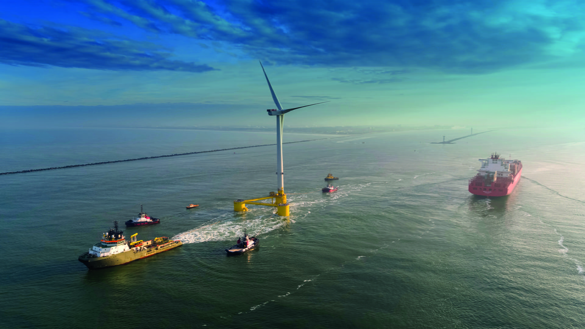 Windfarms North Sea  @Flotation Energy Ltd