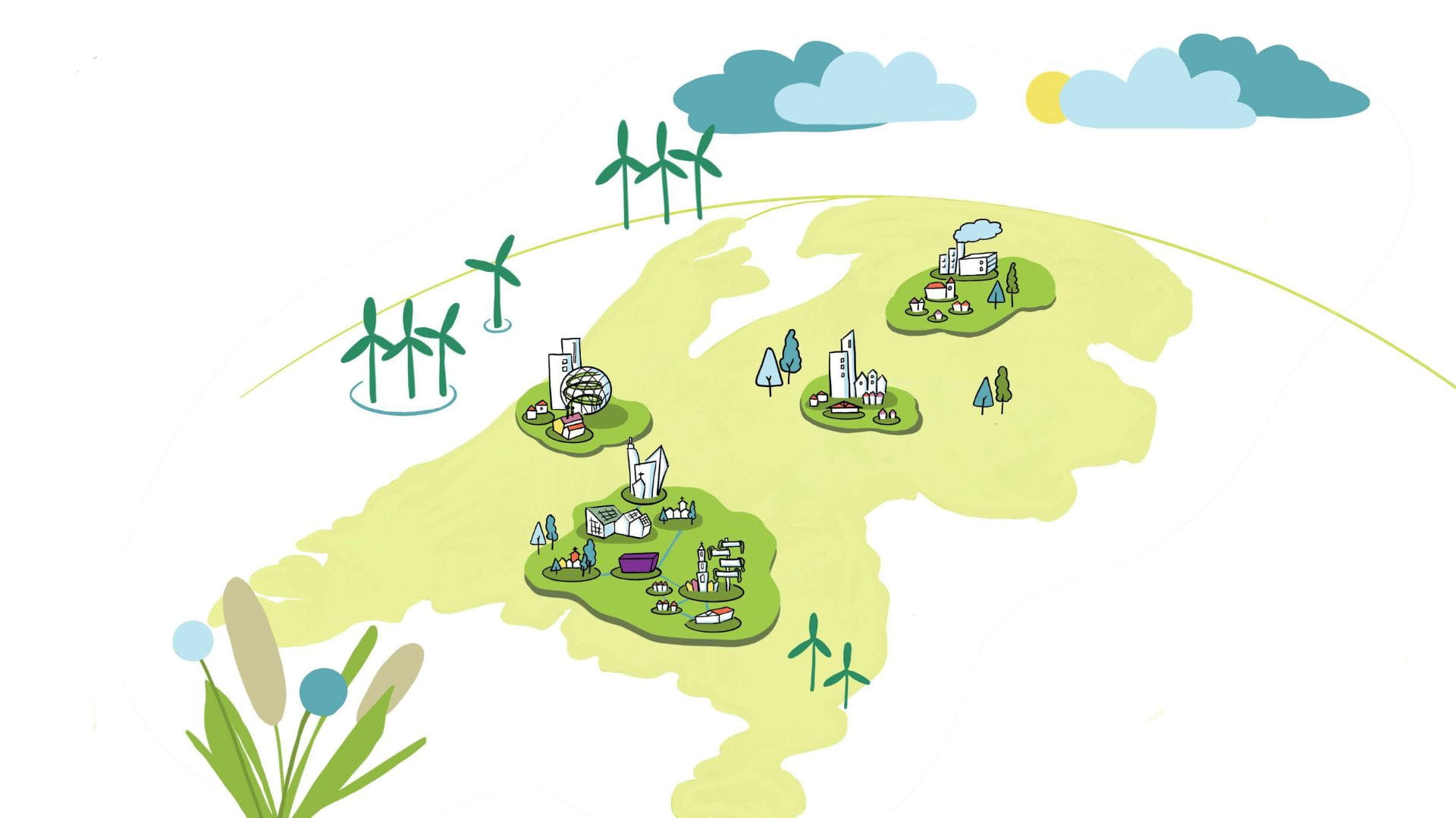 Energy hubs for a resilient energy future