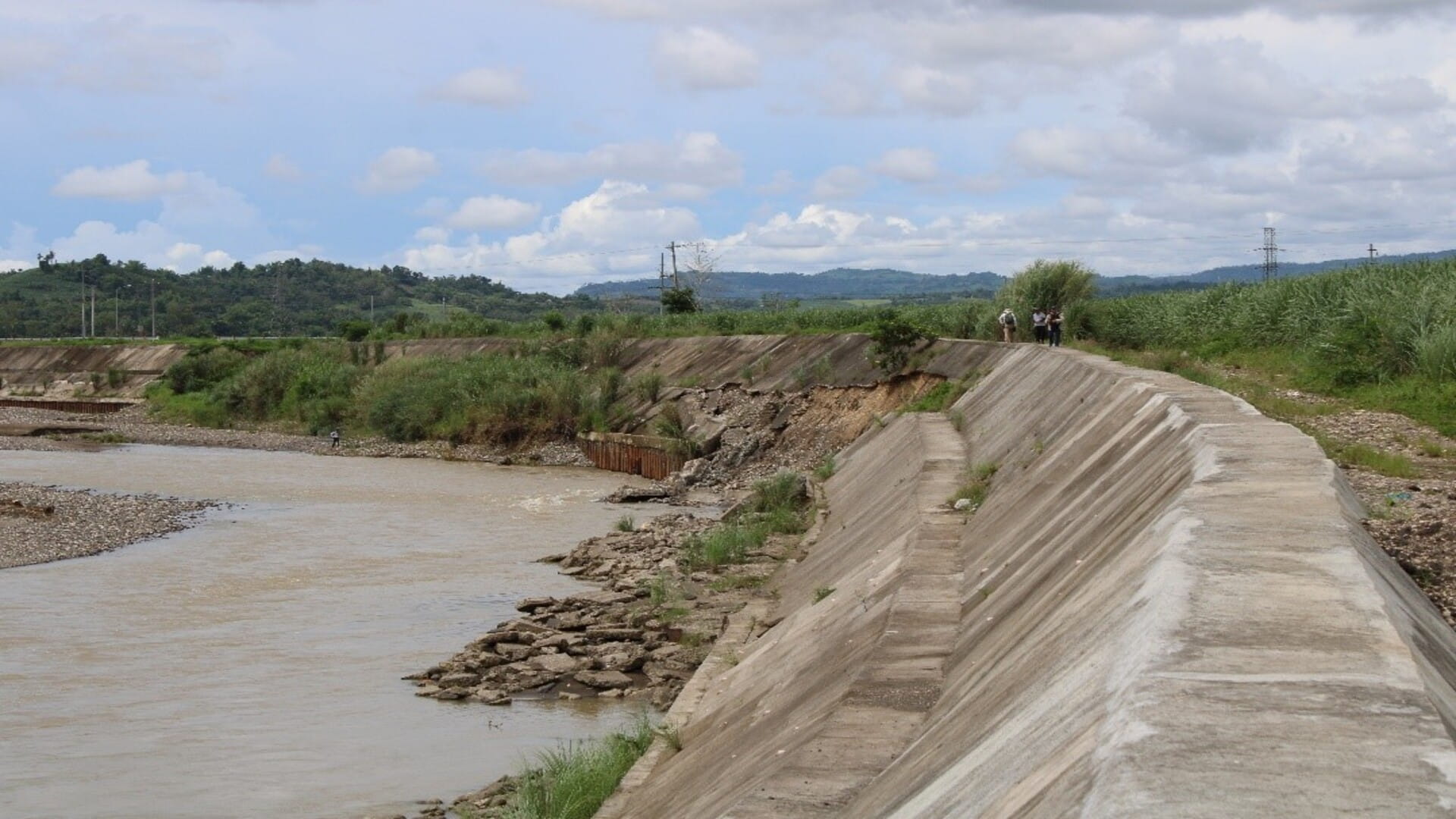 A dune on a coast line