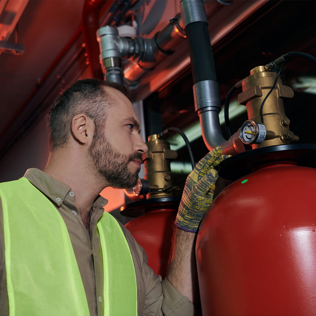 Engineer at a power generator
