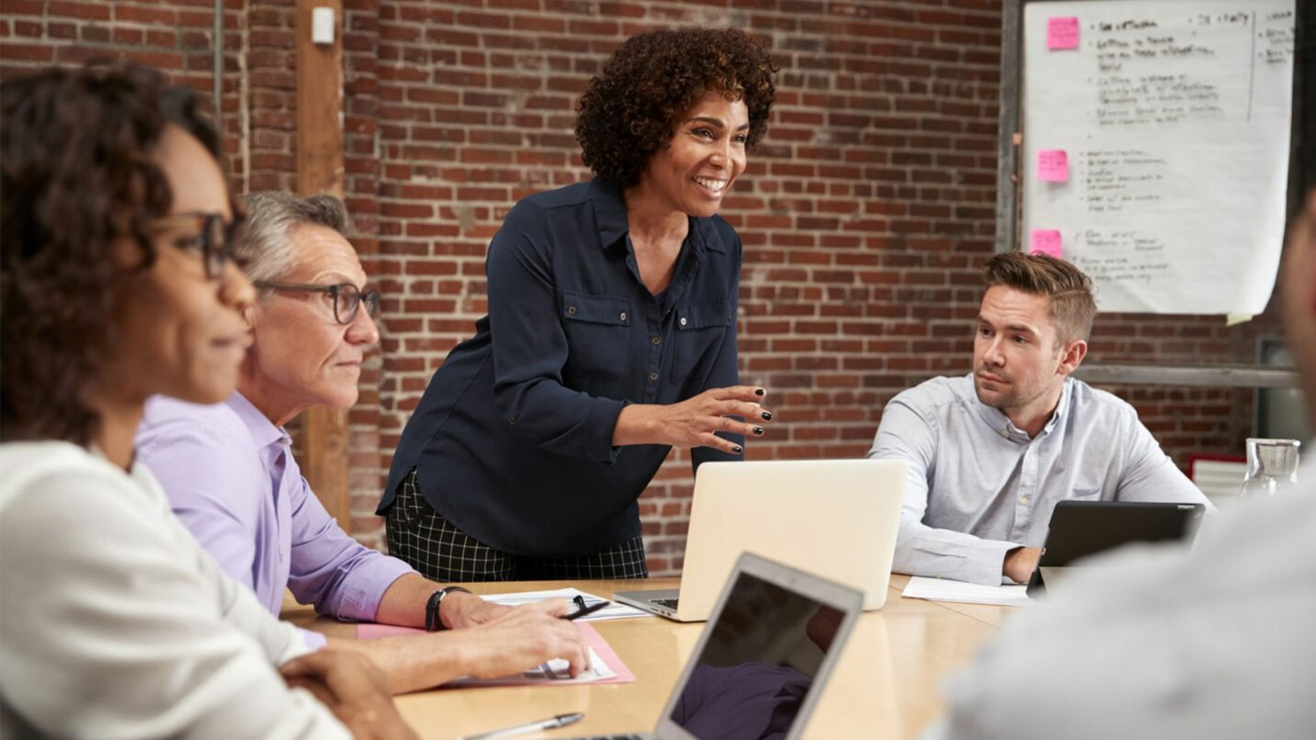 Group of people in a meeting