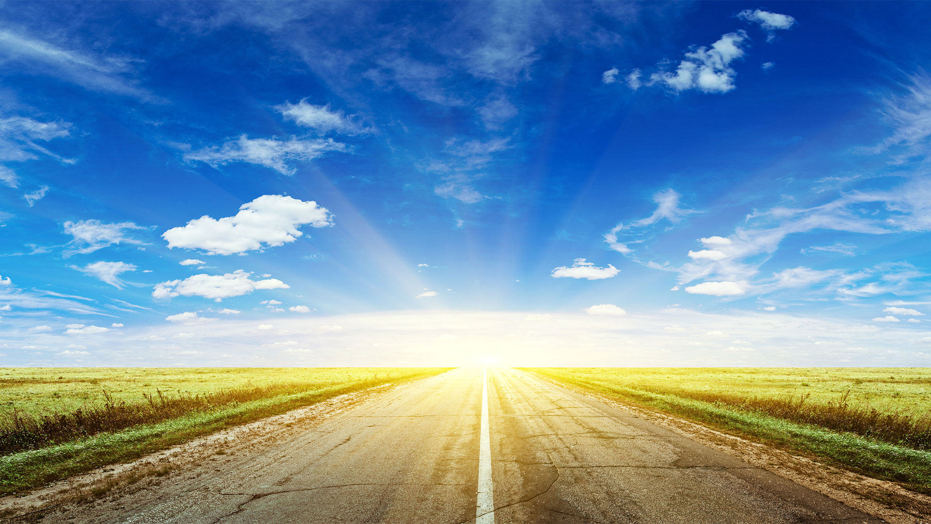 Path leading to sunlight