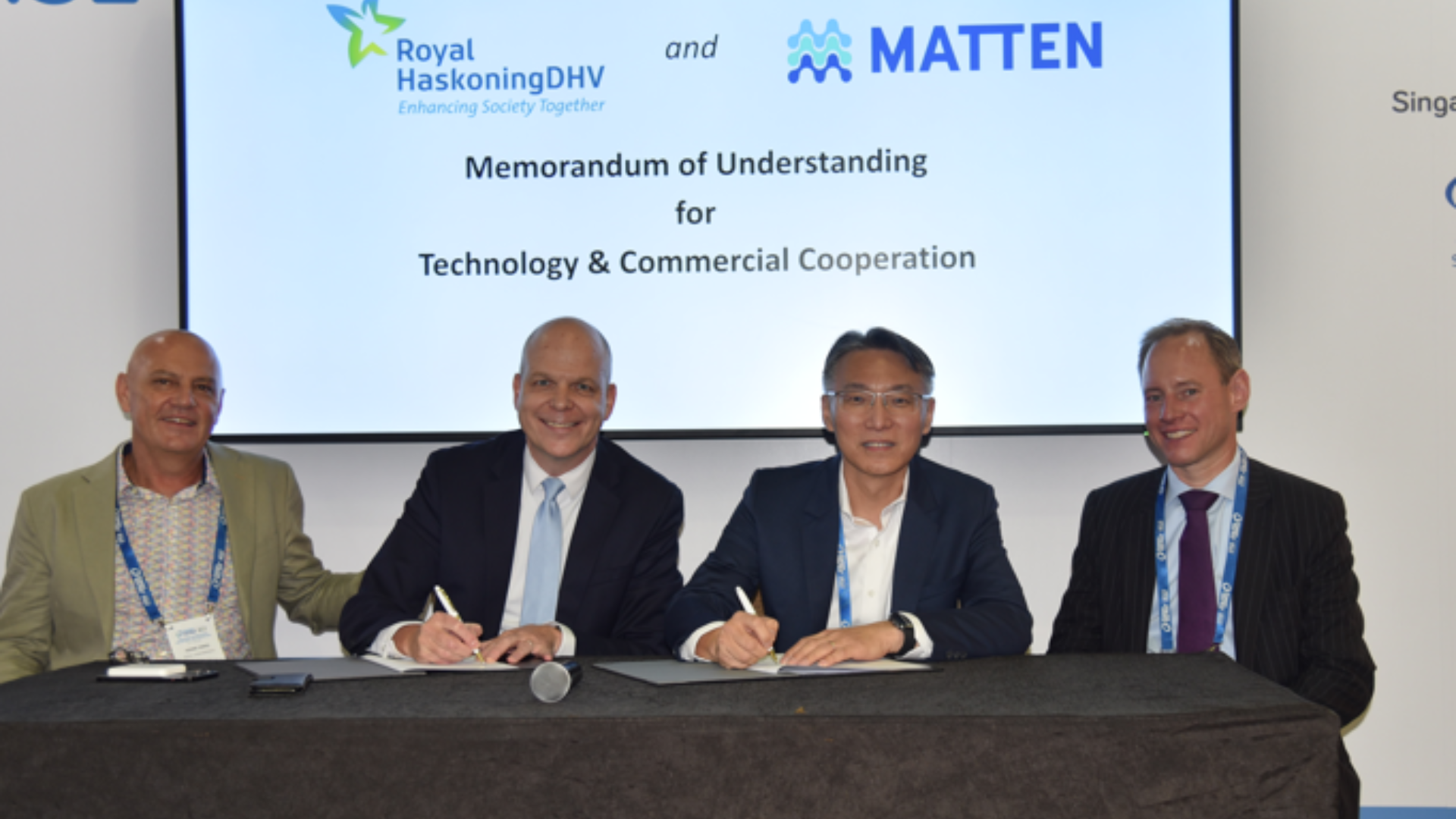 Ephyra team and Mattenplant in Singapore