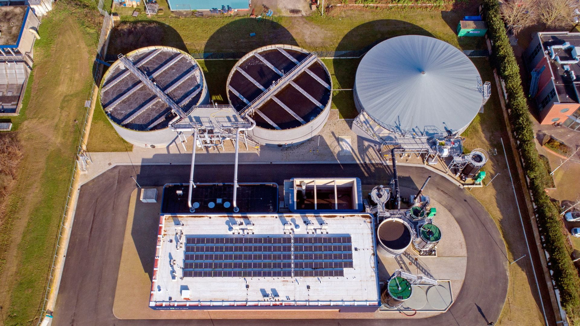 Kaumera wastewater treatement plant