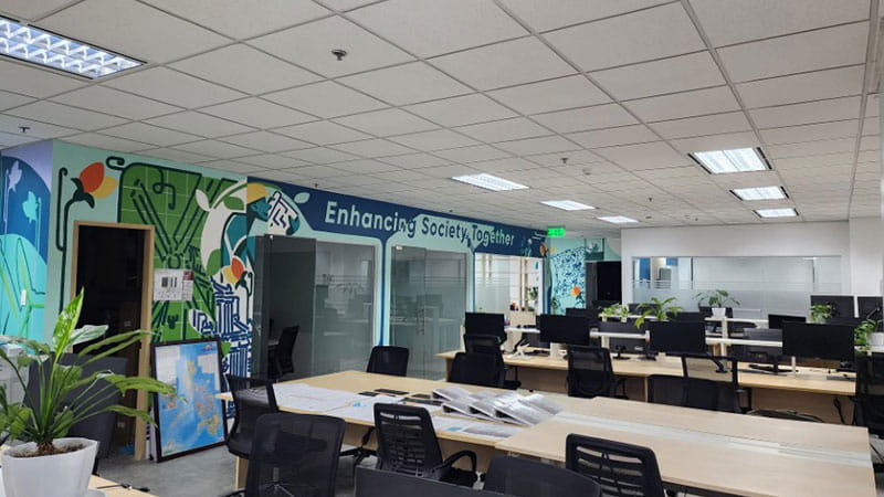 Interior Manilla office