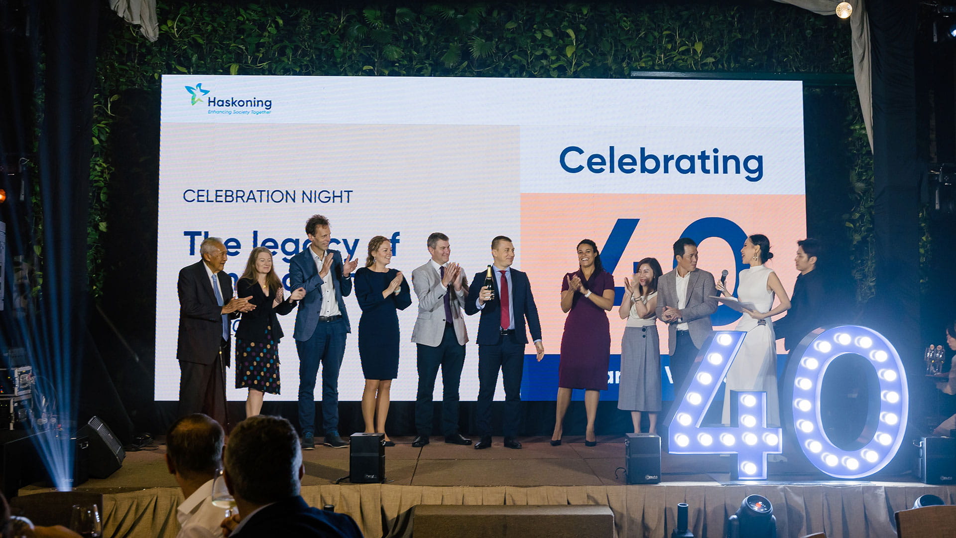 Celebrations 40 year Haskoning in Vietnam