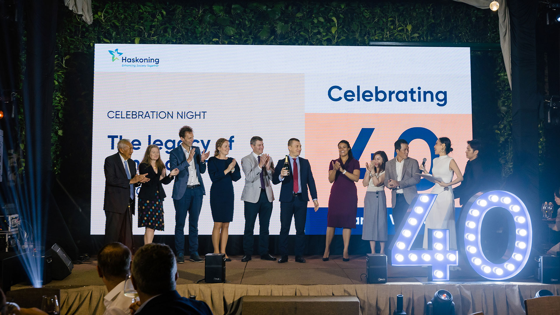 Celebrations 40 year Haskoning in Vietnam