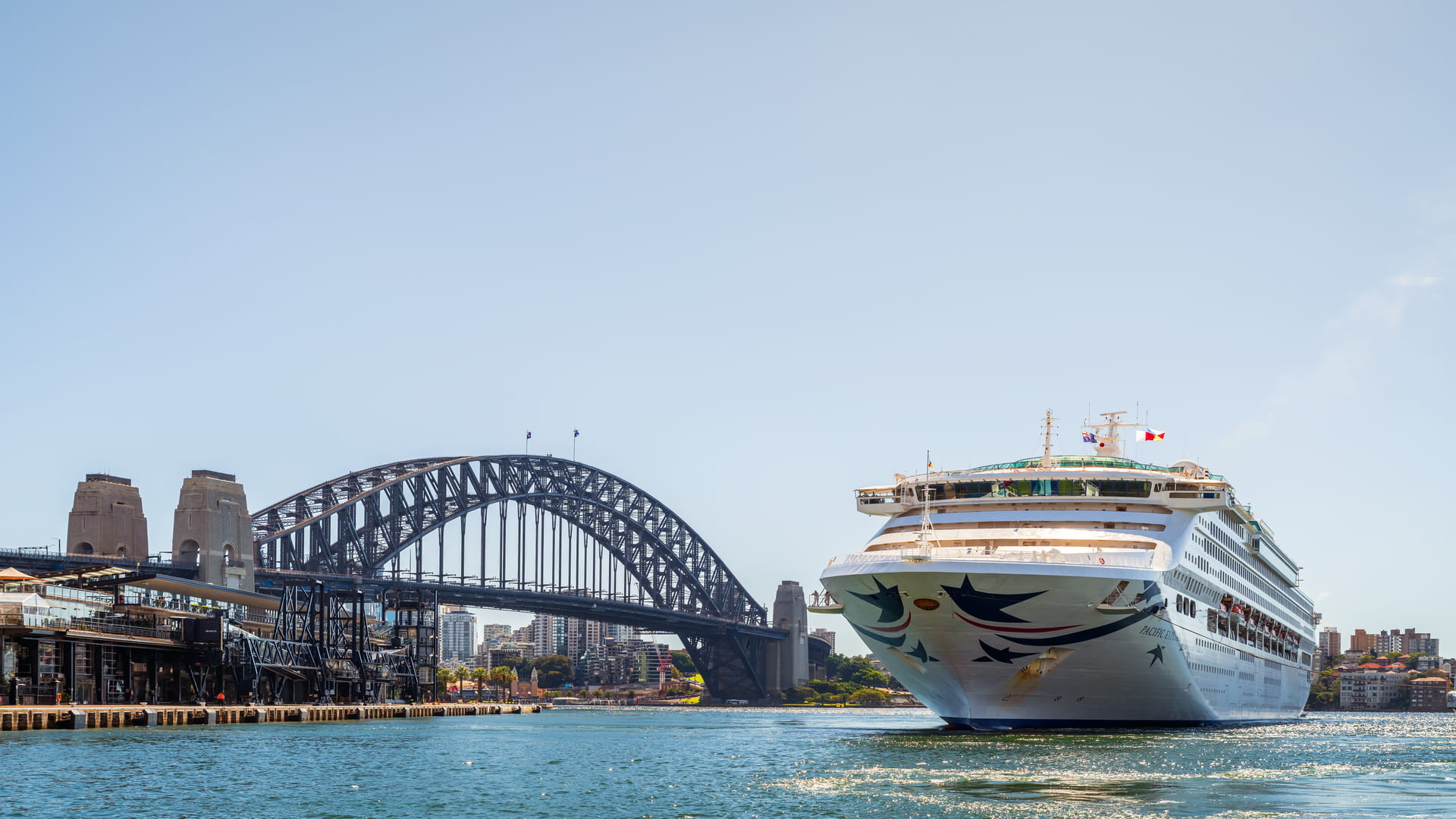 Overseas passenger terminal wharf extension