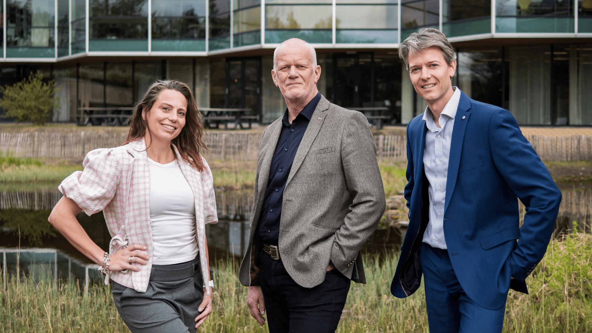 Haskoning ViviMag®team, from left to right - Sigrid Scherrenberg, Paul Roeleveld and Martijn van Leusden. Copyright Haskoning