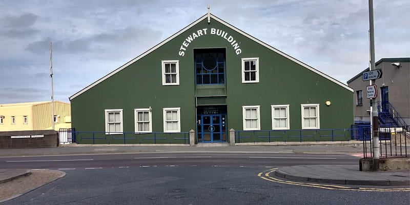 Arch Henderson (company of Haskoning) office building in Lerwick