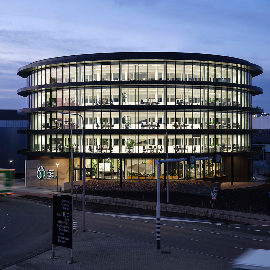 Duurzaam en inspirerend werkplekontwerp voor Royal FloraHolland