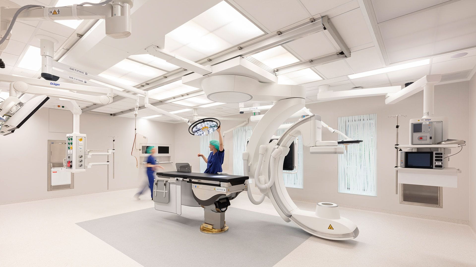 Room with medical devices