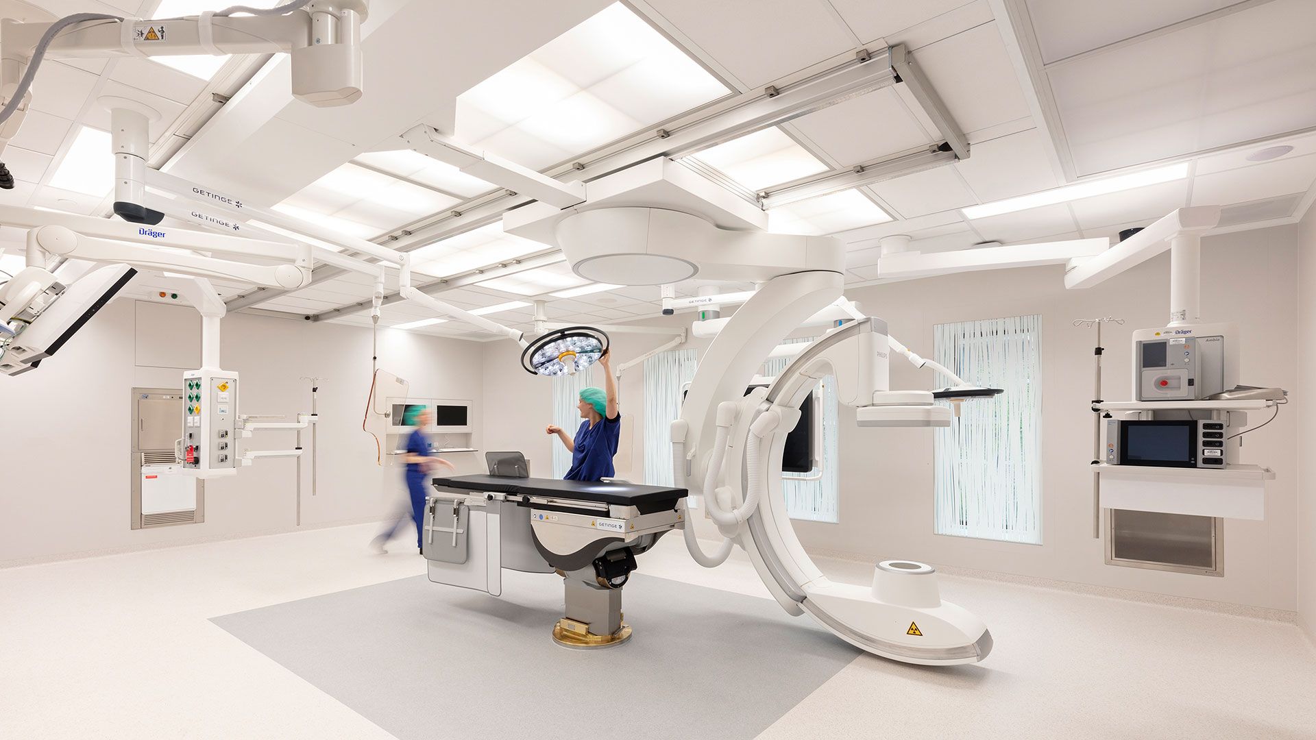 Room with medical devices