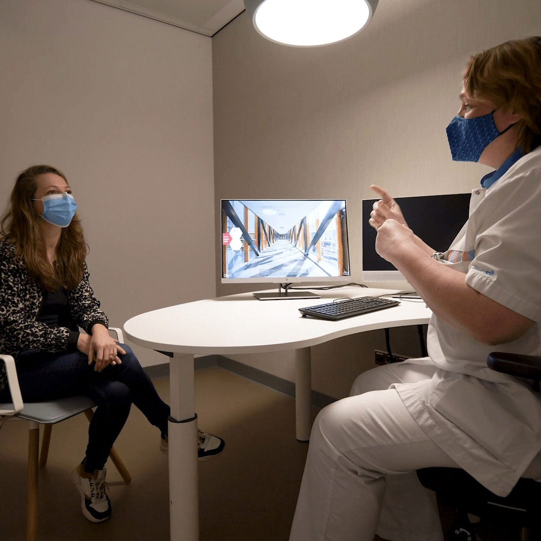 Consultation in hospital