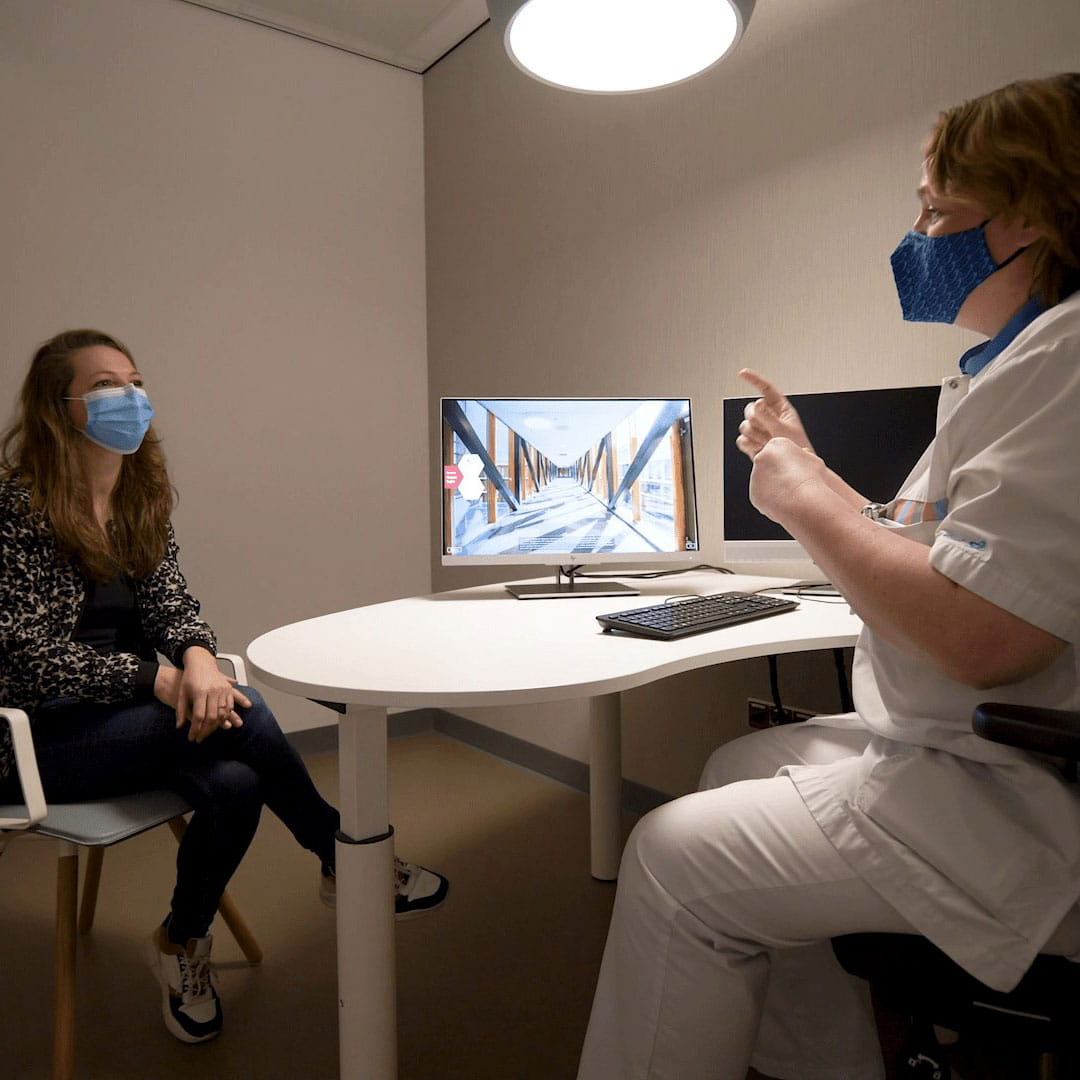 Consultation in hospital