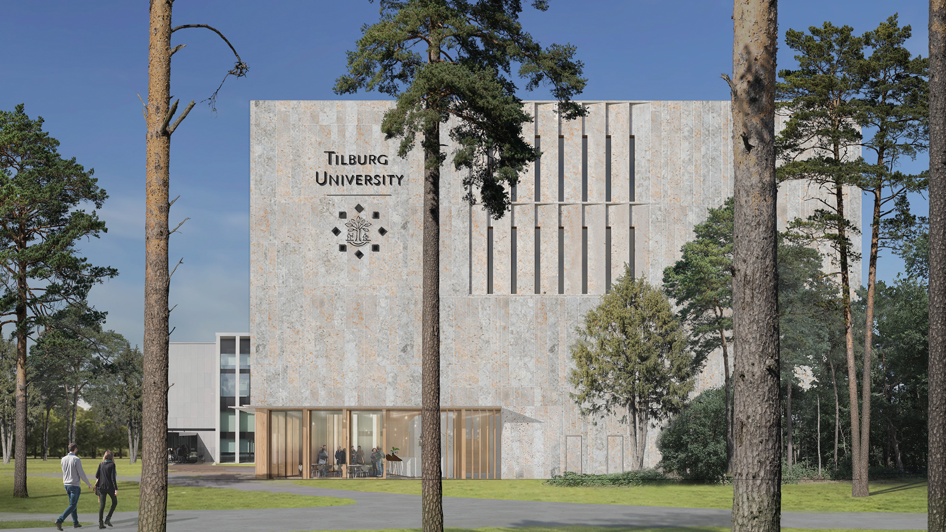 Circular and enery neutral Tilbiurg University building