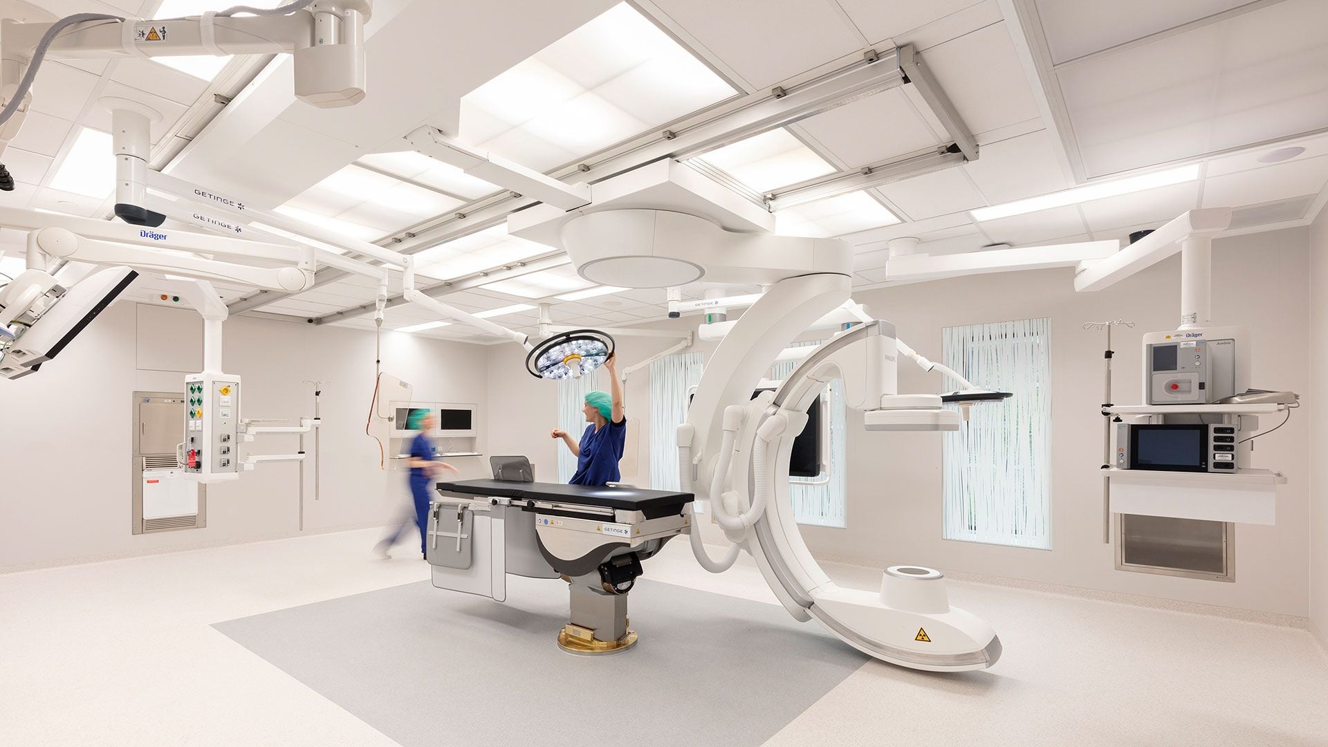 Room with medical devices