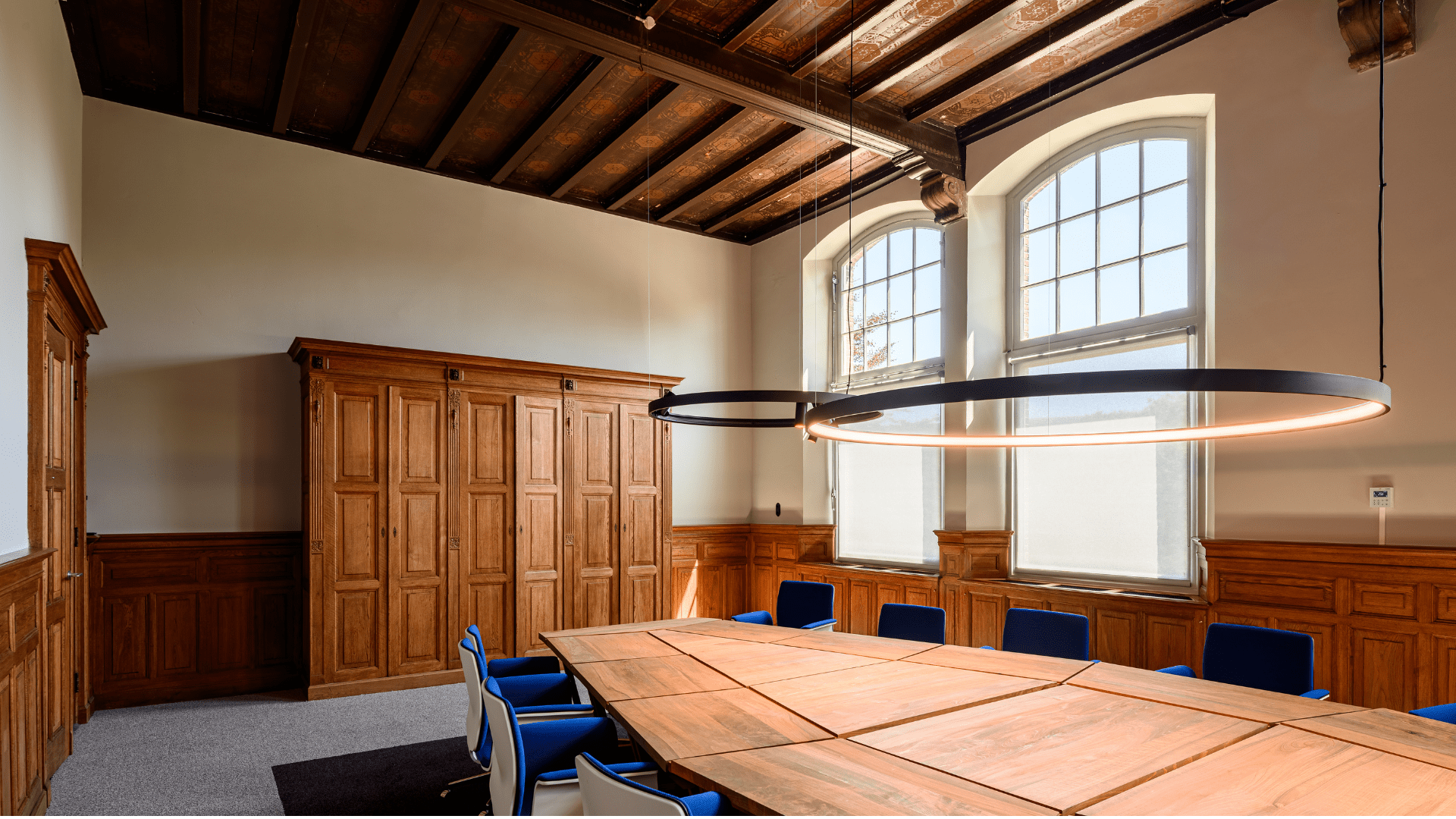 Monumental room in Haskoning office Delft