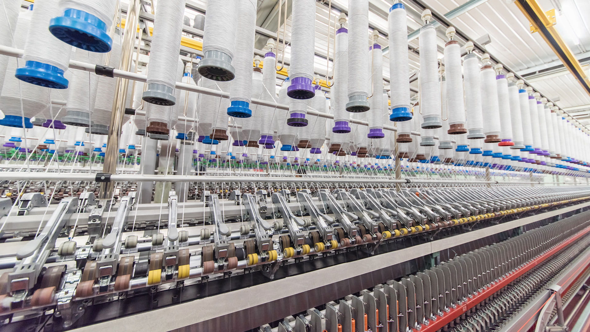 Textile manufacturer, optimisation operations, increased flexibility, increased production capacity. 