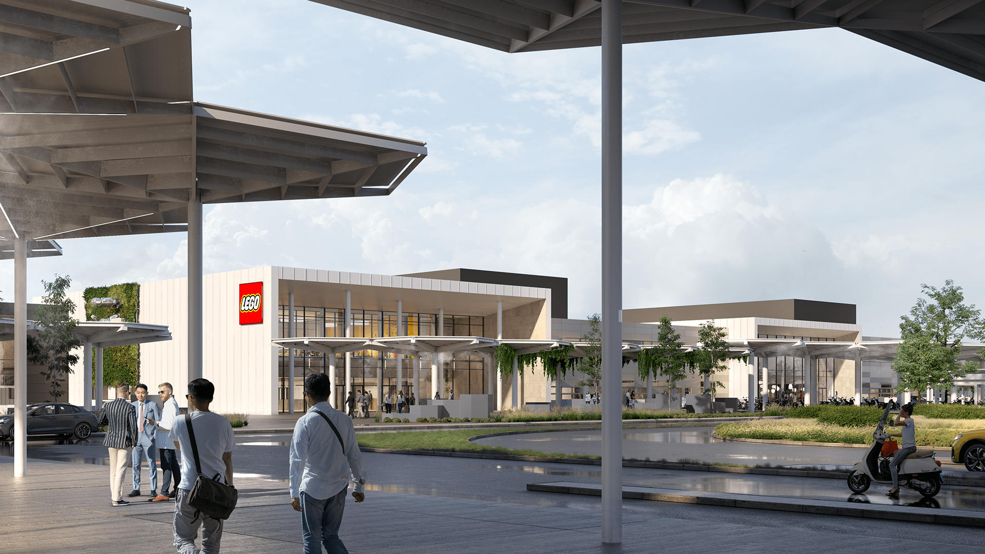 LEGO® Manufacturing Vietnam’s Exterior Gate