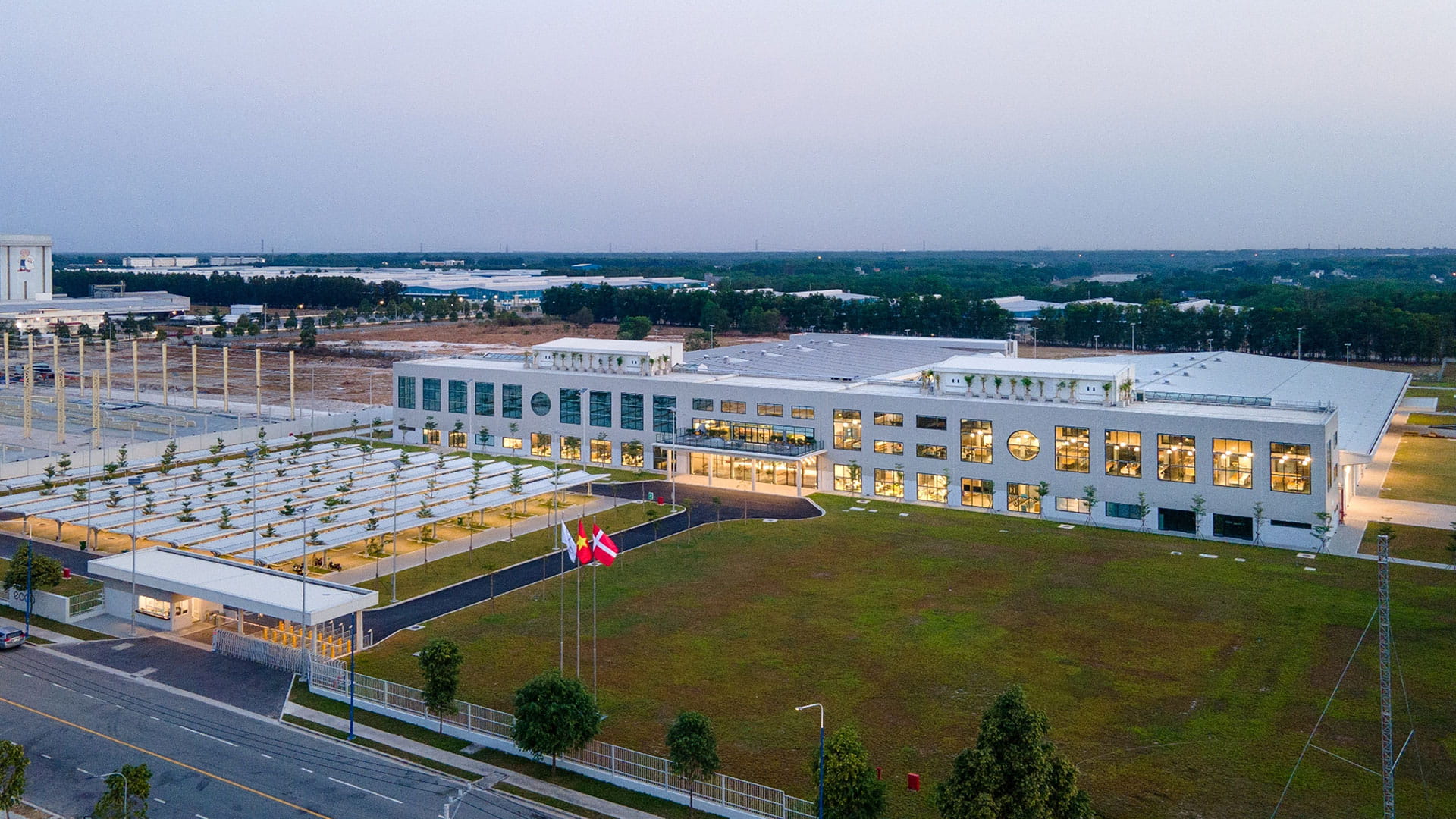 ECCO shoe factory and office promote wellbeing and efficiency