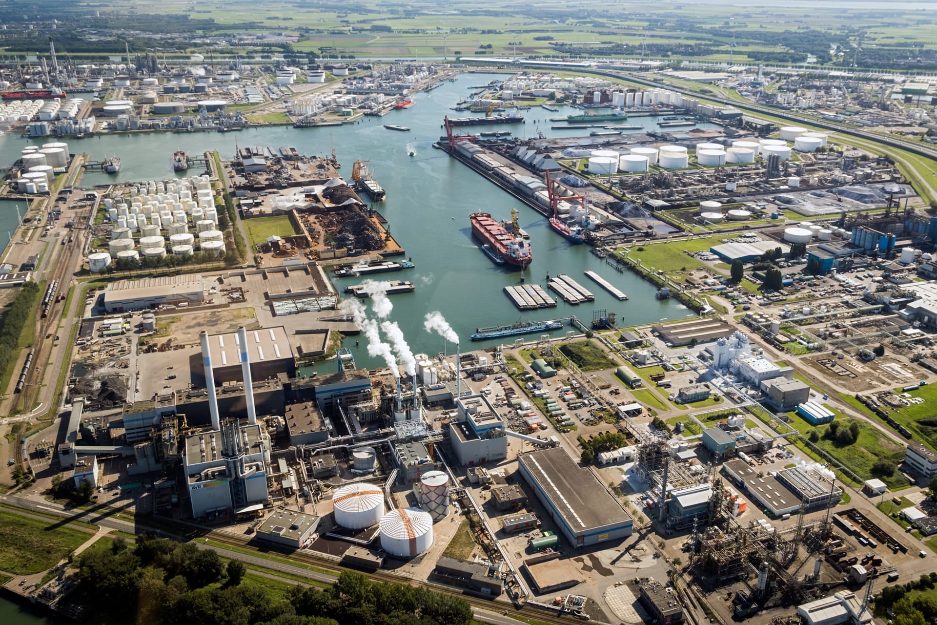 Project reference on chemical logistics and plant utilities developed for the Port of Rotterdam