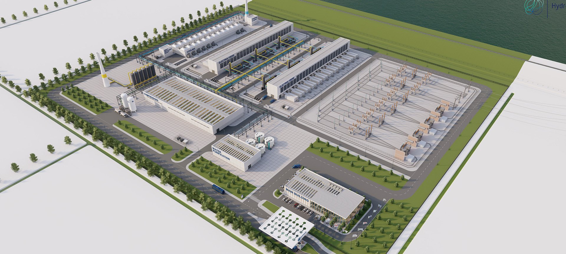 Design of industrial site