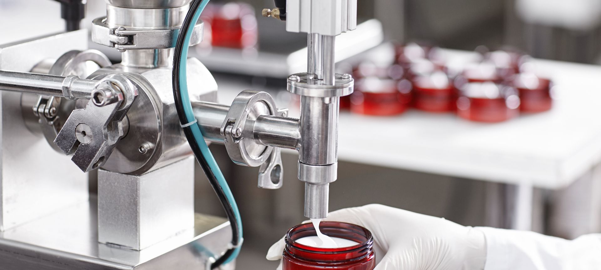 Factory of beauty products